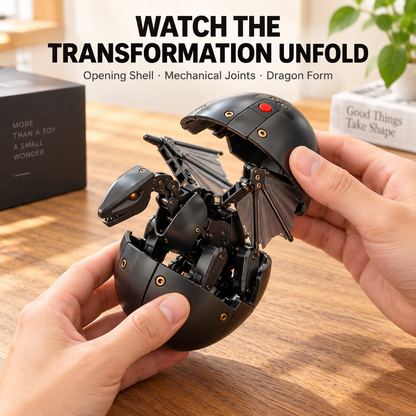 This Egg Transforms Into a Dragon! 🐉 2-in-1 Mechanical Dragon Figure