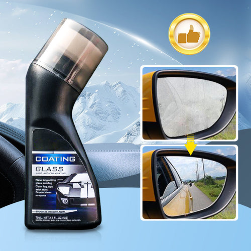 🚗 Anti-Fog Glass Coating – Easy Sponge Applicator for Car Windows & Mirrors