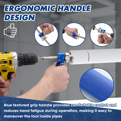🔧 PVC Pipe Cutter Ratchet Tool - Heavy Duty Quick cut Plumbing Tool for PVC, PPR & PE Pipes