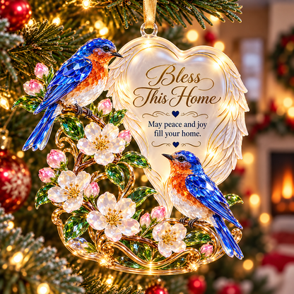 🪽 Angel Wings Heart Christmas Ornaments – 6 Inspirational Holiday Keepsake Designs