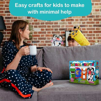 🚀 20-in-1 Space Arts & Crafts Kit for Kids | Galaxy-Themed DIY Activities for Ages 3–10