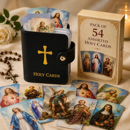 ✝️Catholic Holy Card Holder – Keep Your Favorite Prayer Cards Close