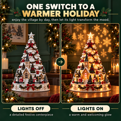 🏆 60,000+ Sold - 🎄Christmas Village Lightscape Tree