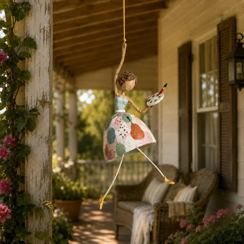 Artist Lady ornament