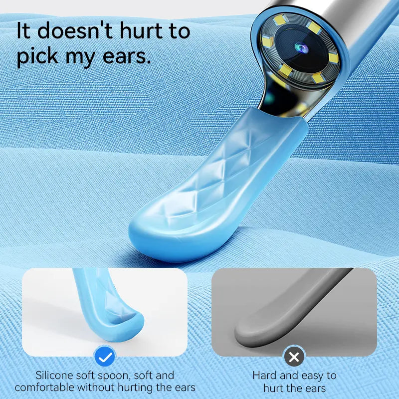 Smart Ear Cleaner Camera | 720P HD WiFi Ear Wax Removal Kit