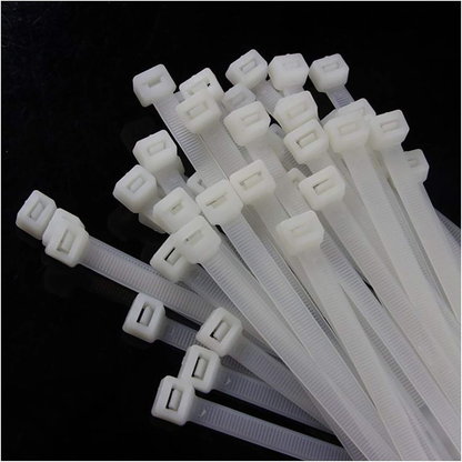 🛠️100-Pack Heavy Duty 16-Inch Cable Ties – UV Resistant