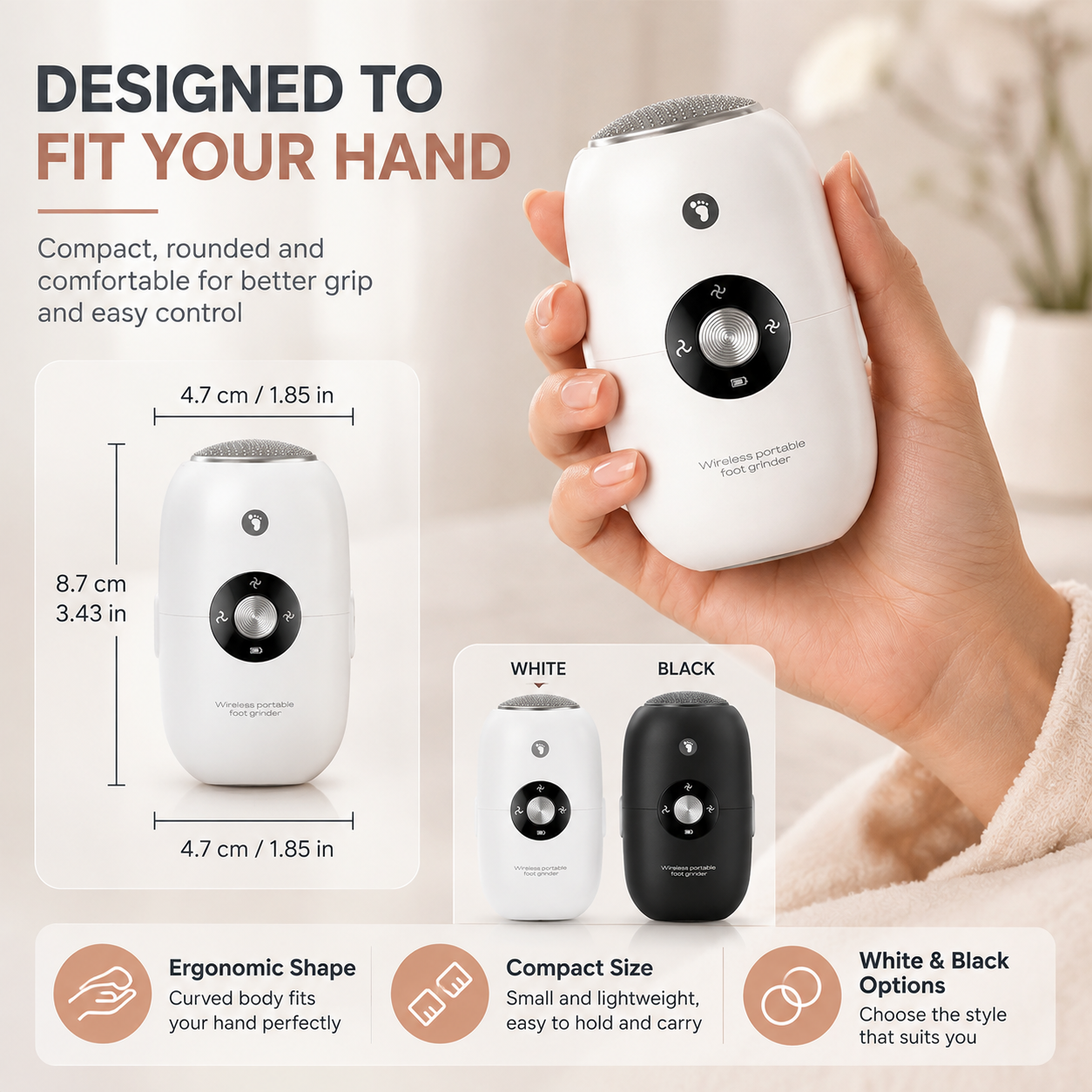 🦶Automatic Foot Pedicure Grinder-Get Smoother Feet at Home