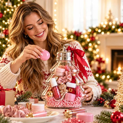 🎄 DIY Christmas Bell Gift Box – Clear Fill-Your-Own Container for Personalized Holiday Surprises 🎁