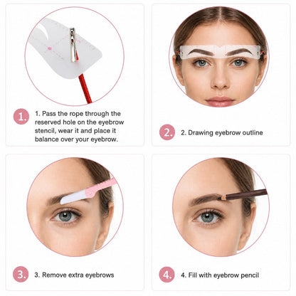 Hands-Free Symmetrical Brow Guide