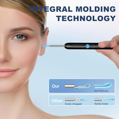 🔍Ear Hygiene Set, HD Visual Earwax Removal Tool with Camera, 1080P HD Camera Ear Cleaner, Compatible with iPhone and Android Phones