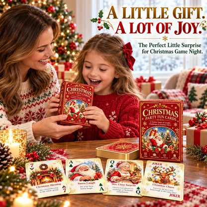 🃏🎅 Christmas Holiday Cheer Playing Cards - Make Your Christmas Game Night More Fun!