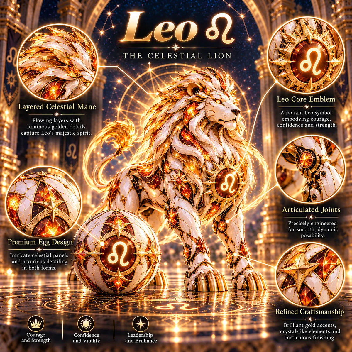 🌌 Zodiac Guardian Eggs™ — Transformation-Themed Astral Guardian Series