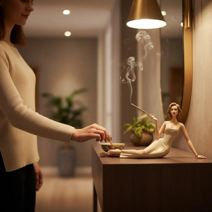 💞Handcrafted Ceramic Aroma Statue
