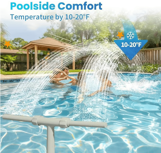 ✨Pool Fountain - Dual Spray Water Fountains for Above Ground🔥