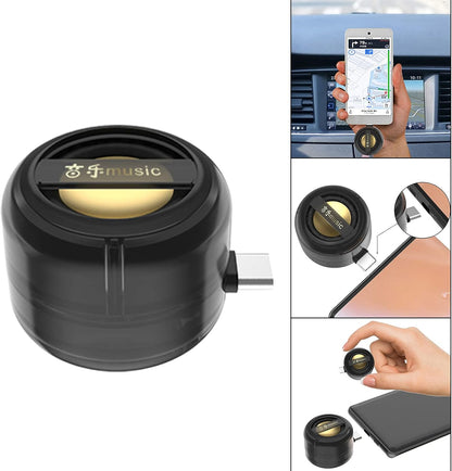 🔊 Mini Plug-In Phone Speaker – Bigger Sound Without the Bulk