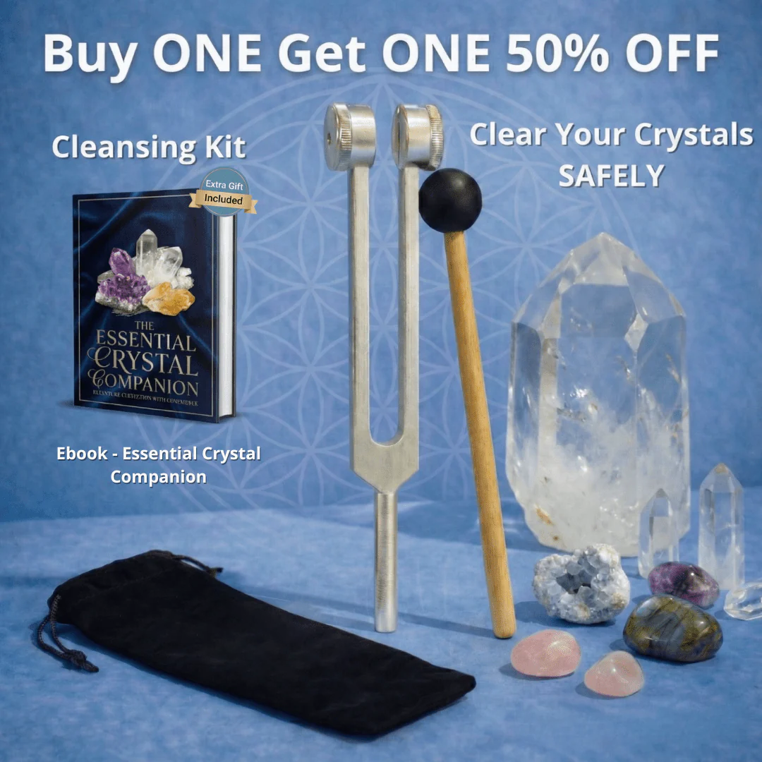 Crystal Healing Cleansing Fork