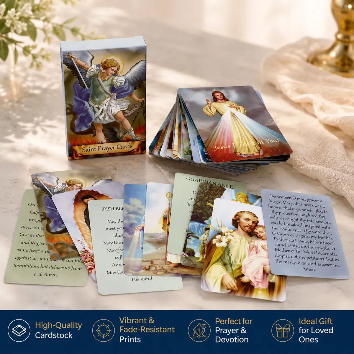 ✝️Catholic Holy Card Holder – Keep Your Favorite Prayer Cards Close