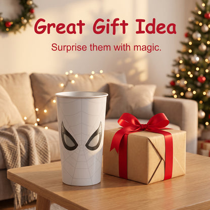 🕷 Spider Hero Color-Changing Tumbler