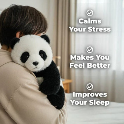 🐼 Lifelike Moving Panda Plush – Soft & Cuddly Panda Companion