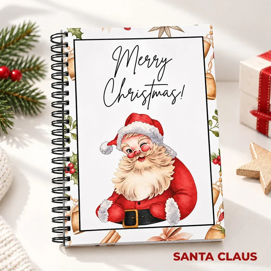 🔥 Christmas Gift Card Book – 12 Gift Card Pages & Personal Message Holder