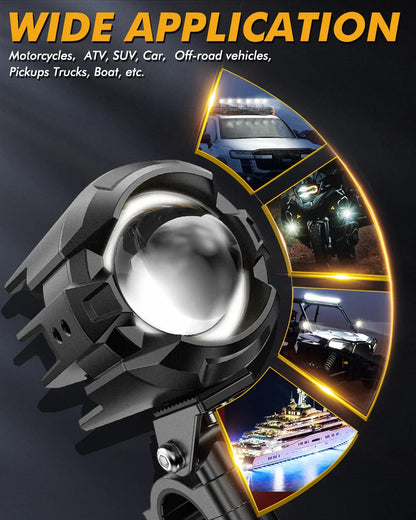 ✨3 Inch Motorcycle LED Spotlight