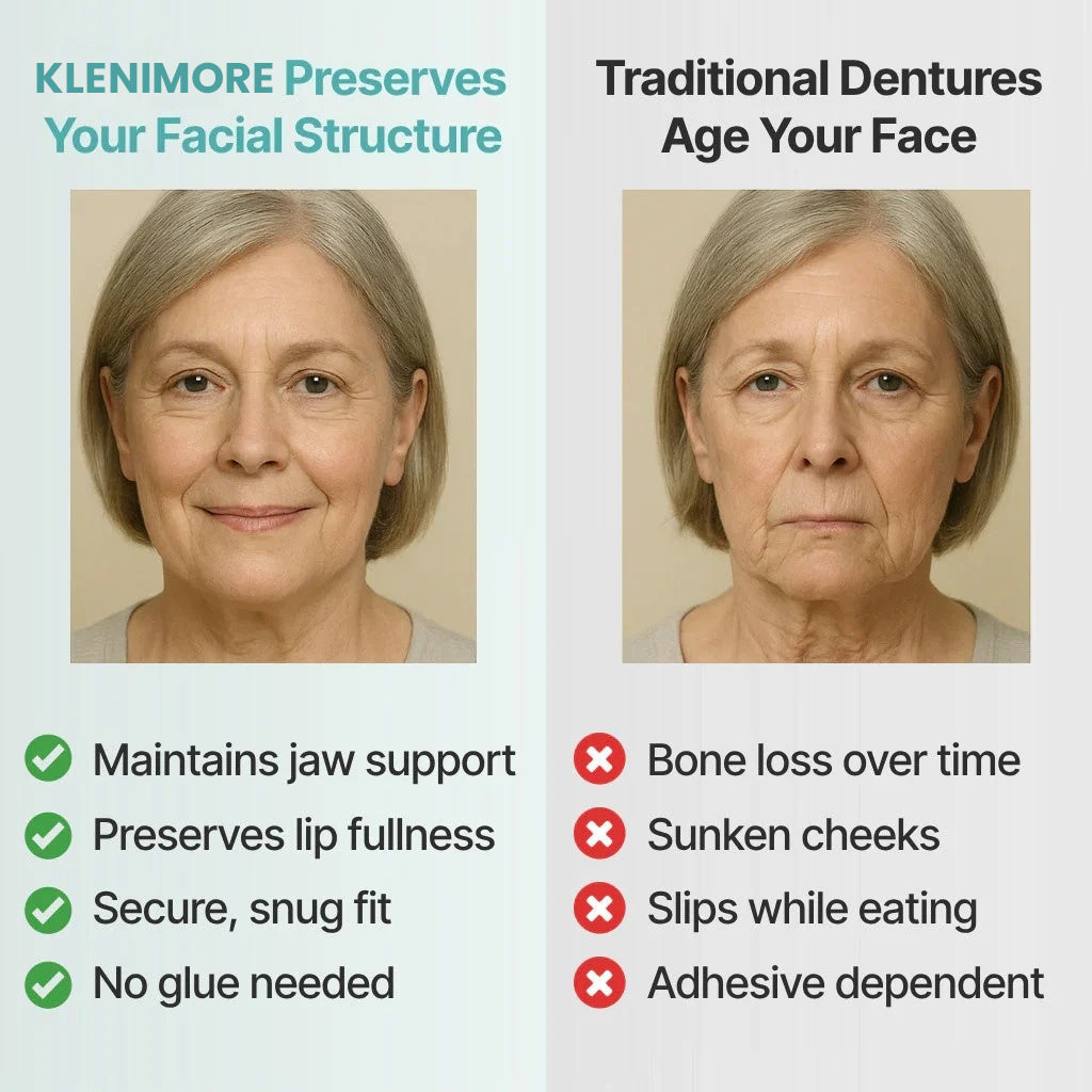 Realistic Upper & Lower Dentures - Natural-Looking Teeth Replacement