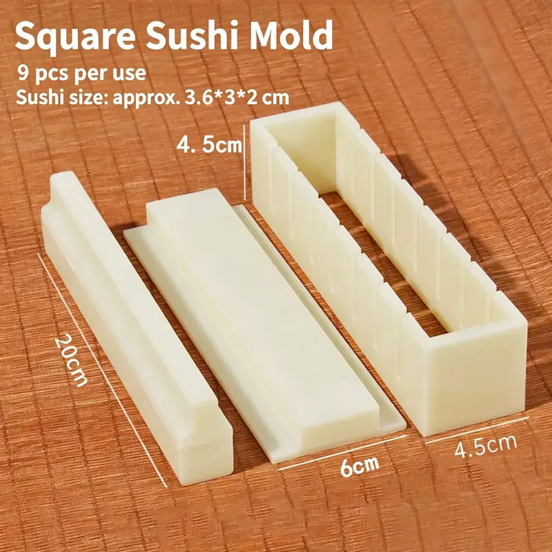 Square sushi mold