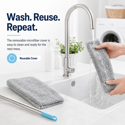 🧹 Flexible Retractable Gap Duster – Long-Reach Microfiber Cleaner for Under Beds & Appliances
