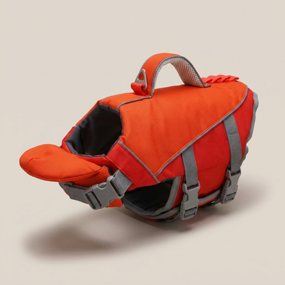 Dog Life Vest – Adjustable Flotation Support for Swimming &amp; Boating