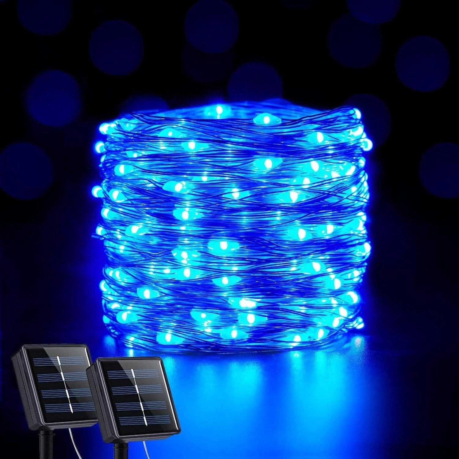 Solar Outdoor String Lights with 8 Modes