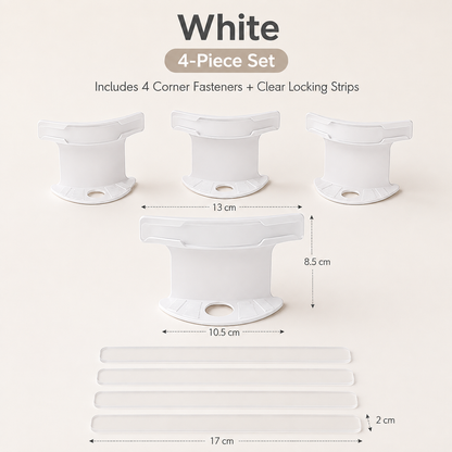 🛏️Bed Sheet Corner Fastener | 4-Piece Set for Smoother, Tidier Beds
