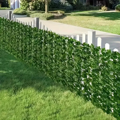 🌿 Artificial Ivy Privacy Screen – Flexible Fence & Balcony Greenery