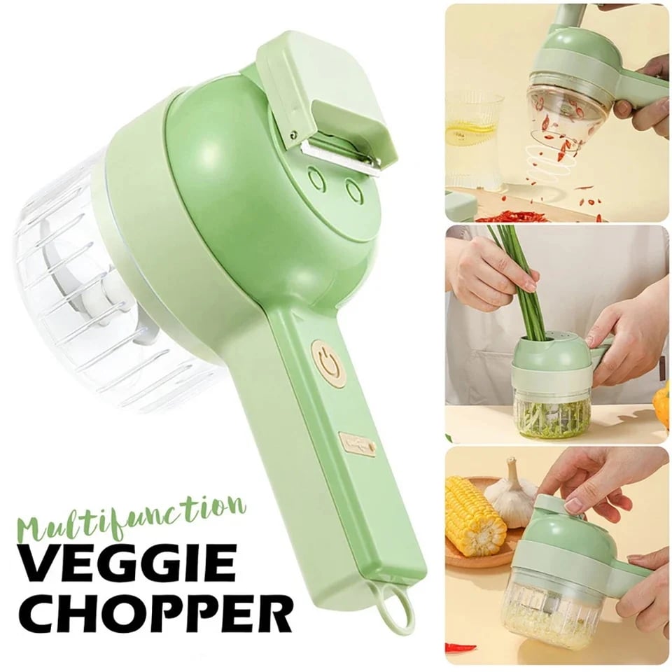 4 in 1 Food Processor for Fruits, Vegetables and Meats