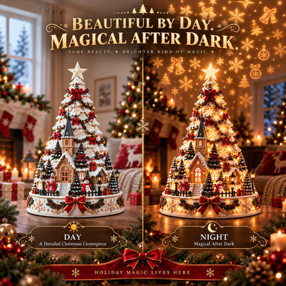 🏆 49% OFF Today --🎄MerryRealm™ Christmas Village Decorative Lights
