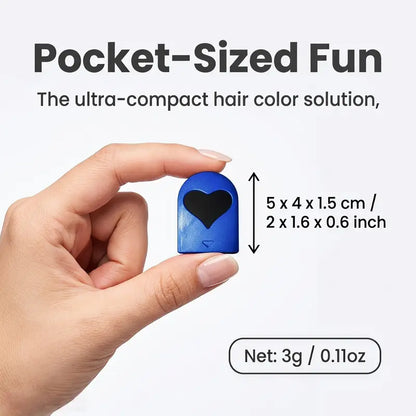 🌈Washable Temporary Hair Chalk Set - Portable, Non-toxic Hair Color Powder for Sports Events, Festivals, Cosplay campingessentials