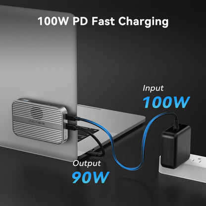 Acasis 10Gbps Magnetic Docking Station & SSD Enclosure for iPhone 17/16/15 Series