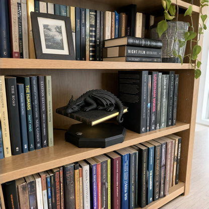 🐉 Floating Dragon Book Lamp – Turn Your Shelf Into A Fantasy Scene