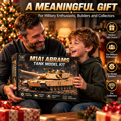 M1A1 Abrams Tank Model Kit – Build Your Own Military Legend