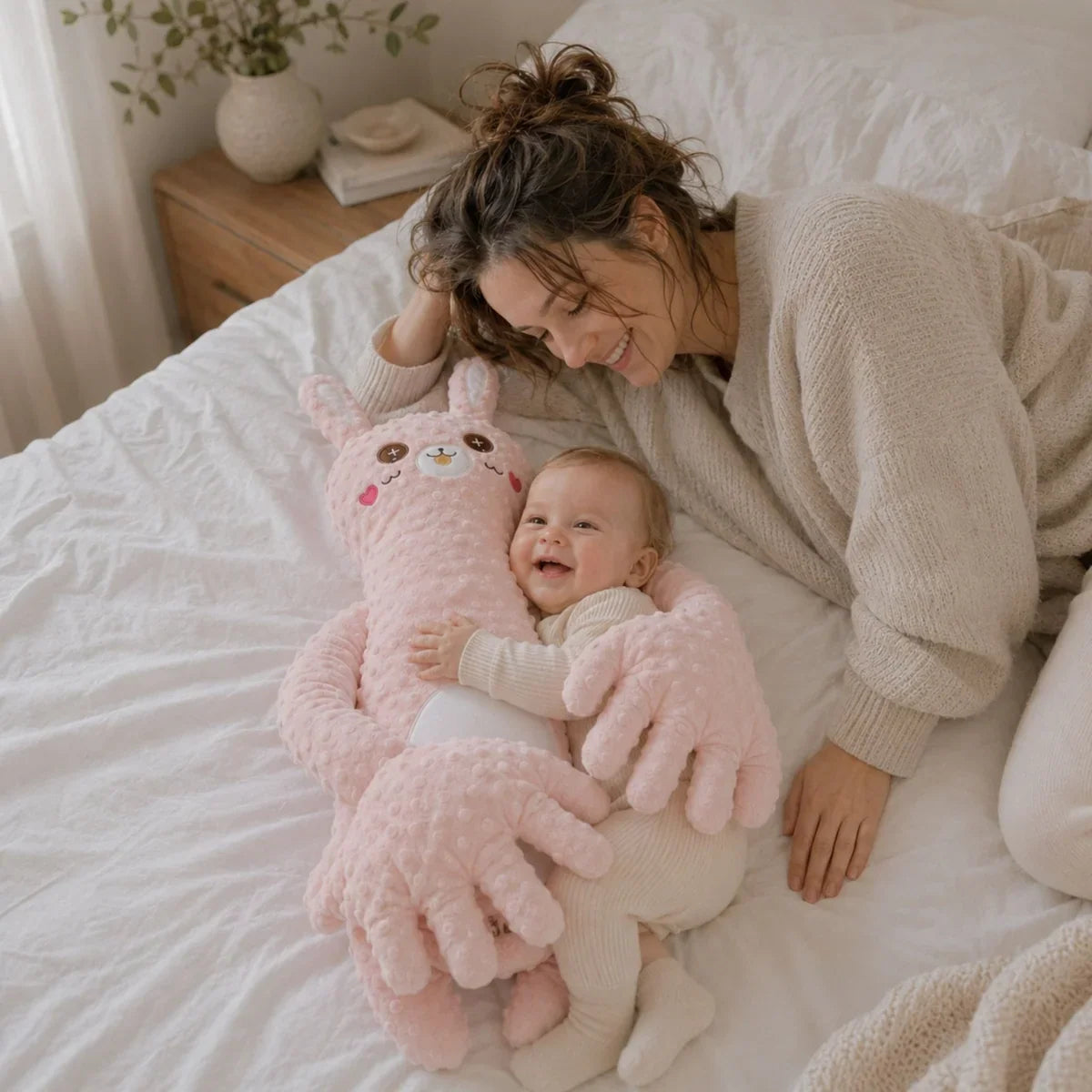 Animal Plush with Remote-Controlled Patting Motion
