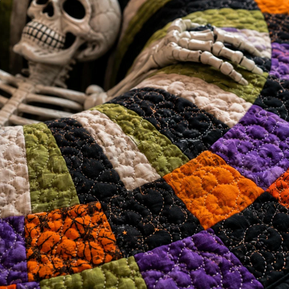 💀 Skeleton Portal Rug – Make Guests Look Twice This Halloween