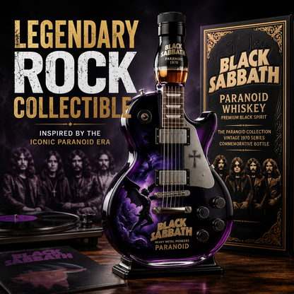 Black Sabbath Guitar Bottle