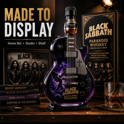 Black Sabbath Guitar Bottle