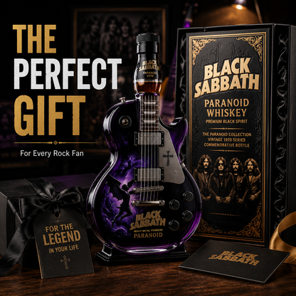 Black Sabbath Guitar Bottle