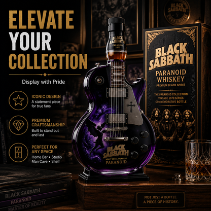 Black Sabbath Guitar Bottle