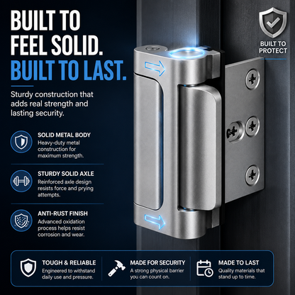 🔒 Extra-Layer Door Security Lock – Quick Inside Protection