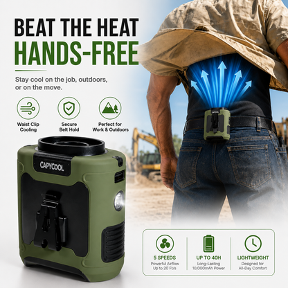3-IN-1 PORTABLE WAIST FAN