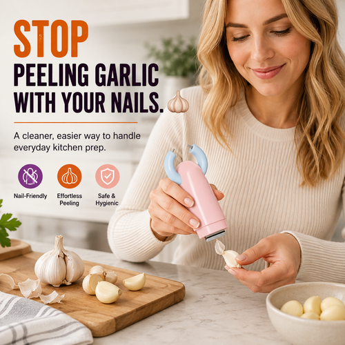 🧄 2-in-1 Garlic & Vegetable Peeler