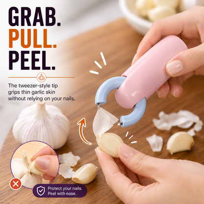 🧄 2-in-1 Garlic & Vegetable Peeler