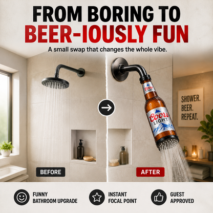 🍺🚿Bathroom Beers Shower Heads