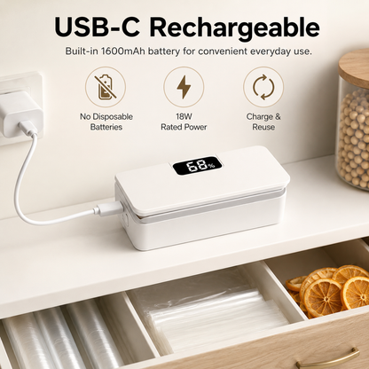 ⚡Rechargeable 2-in-1 Mini Bag Sealer with Cutter